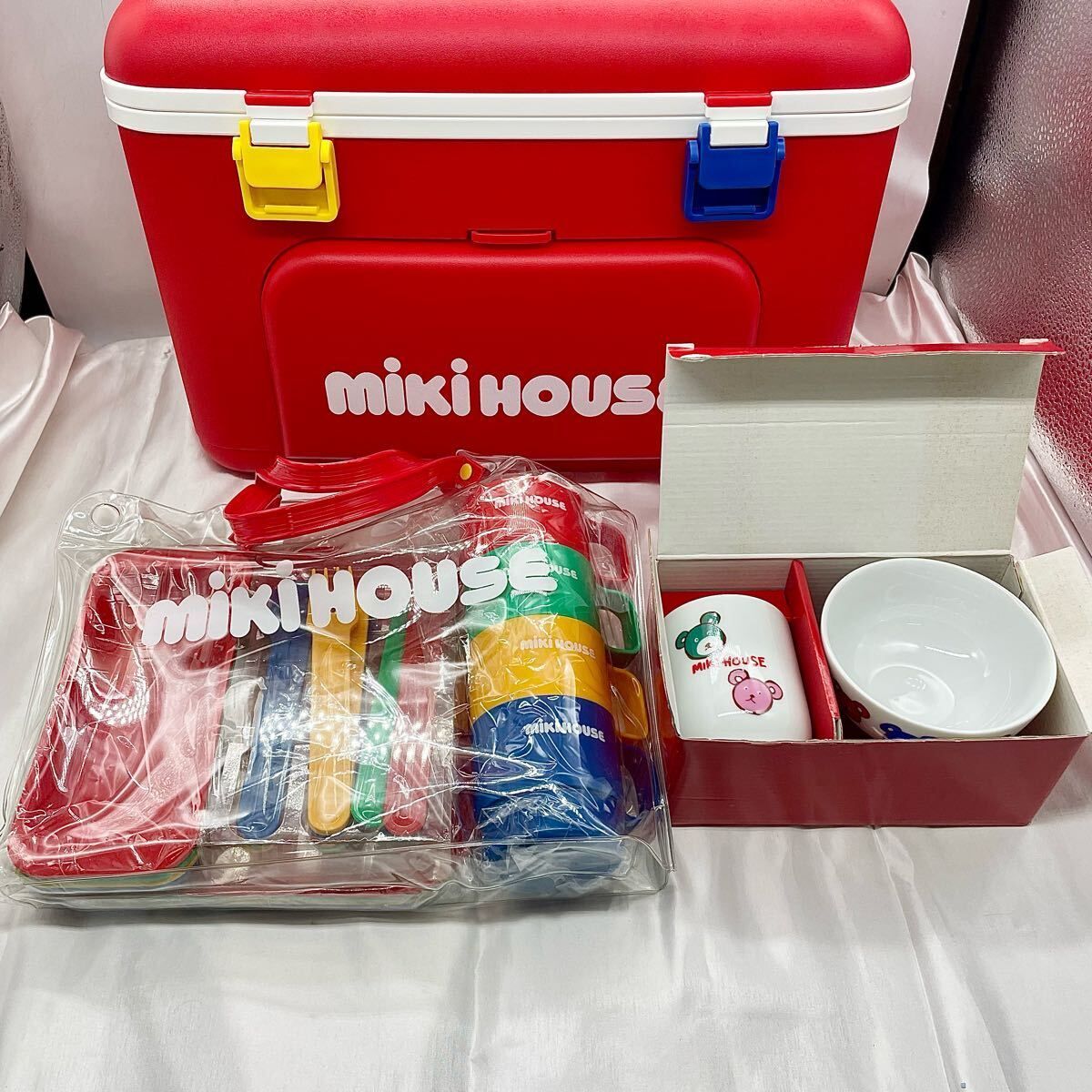 美品・非売品】MIKI HOUSE ミキハウス ピクニックセット＆お茶碗
