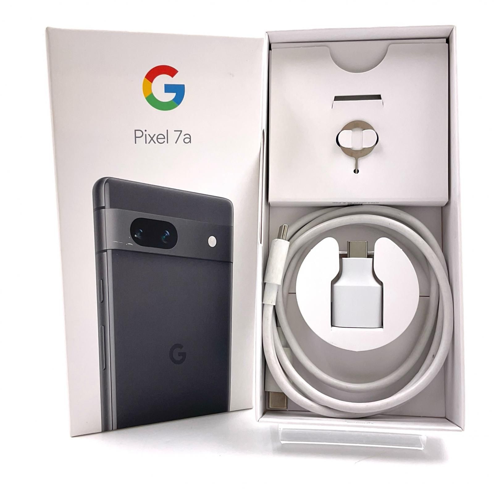 Google Pixel 7a 128GB チャコール au SIMフリー 白ロム 美品 Google Pixel 7a 128GB チャコール au SIMフリー 白ロム 美品