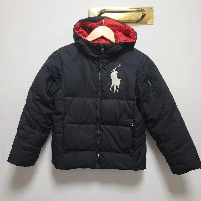 POLO 兼用 ポロ キッズ) 7 ー 8 税金 ダックダウン ビッグポニーパッド S