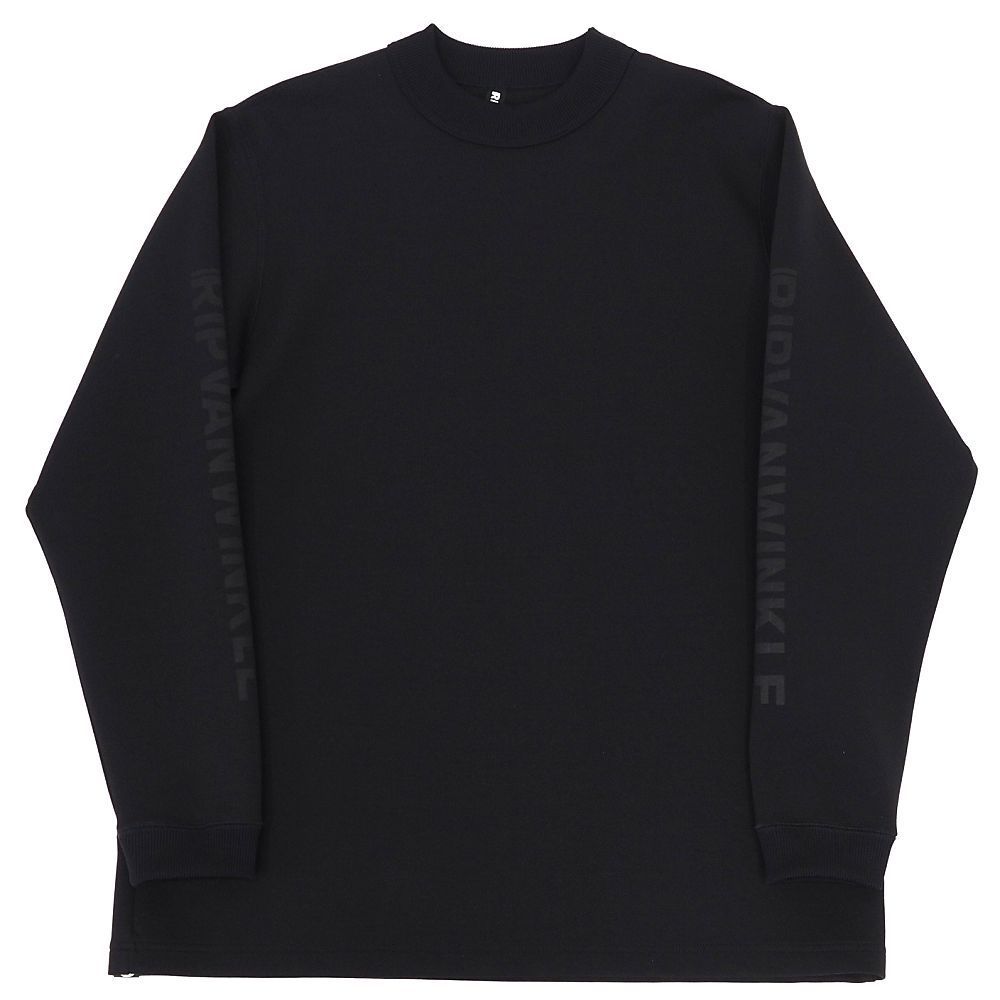 超 25AW RIPVANWINKLE ジャージ プリント L|S シャツ サイズ L ブラック リップヴァンウインクル メンズ 5F12|J06211|KCT23|