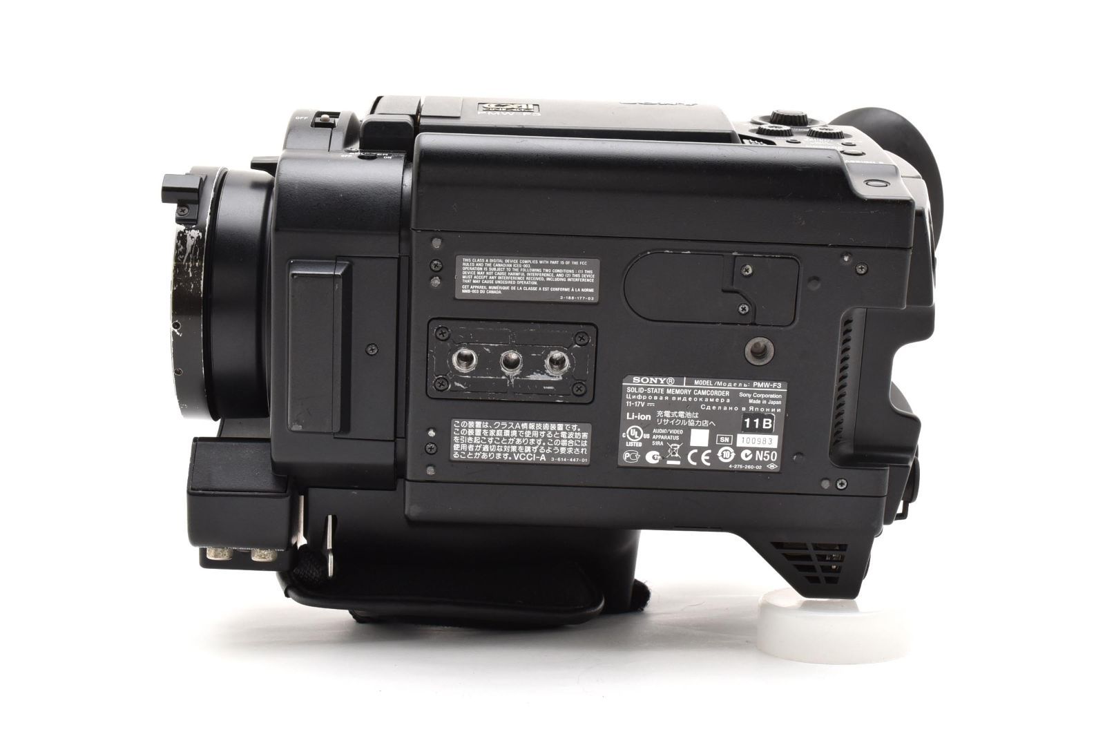 SONY cine-alta PMW-F3 業務用ビデオカメラ本体 動作品 PMW-F3：ソニーからようやく本命登場…か？