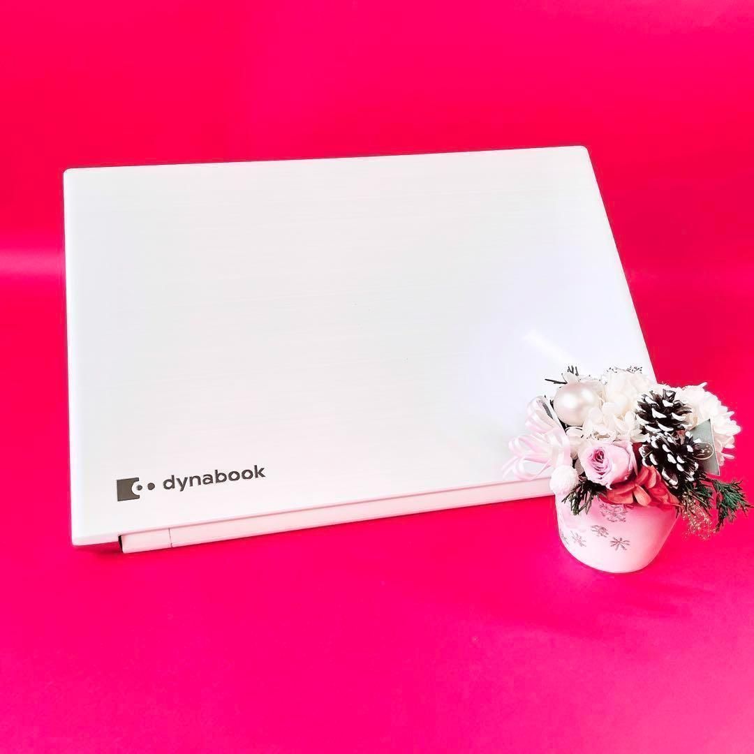 初心者おすすめ❣️初期設定済みすぐ使える✨️白ノートパソコン