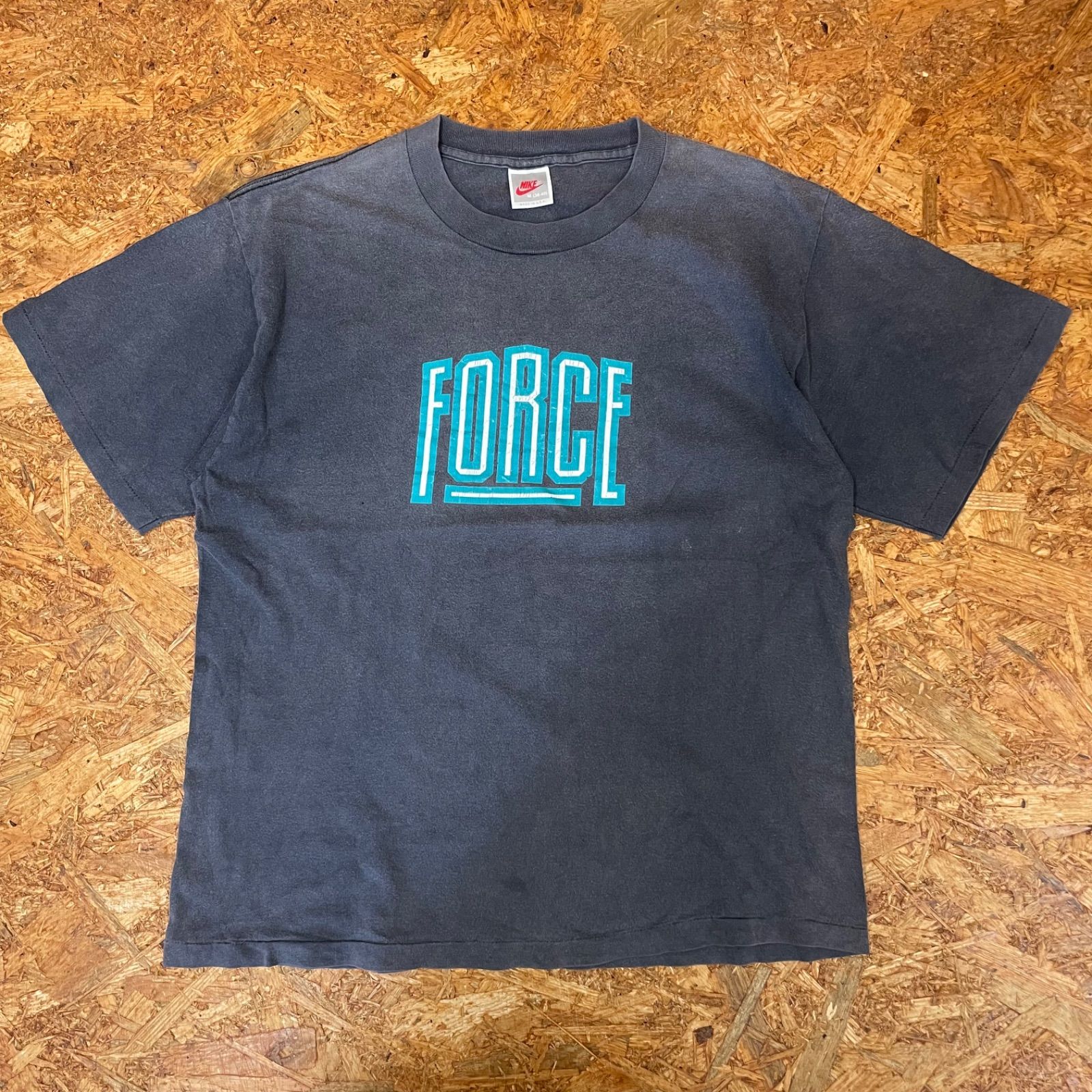 90s USA製 NIKE エアフォース Tシャツ M ナイキ 90年代 銀タグ 半袖 