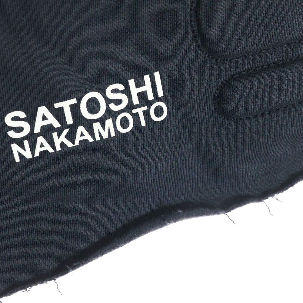 SATOSHI NAKAMOTO サトシナカモト MESH MOTO SHORTS スウェットショーツ ハーフパンツ ブラック
