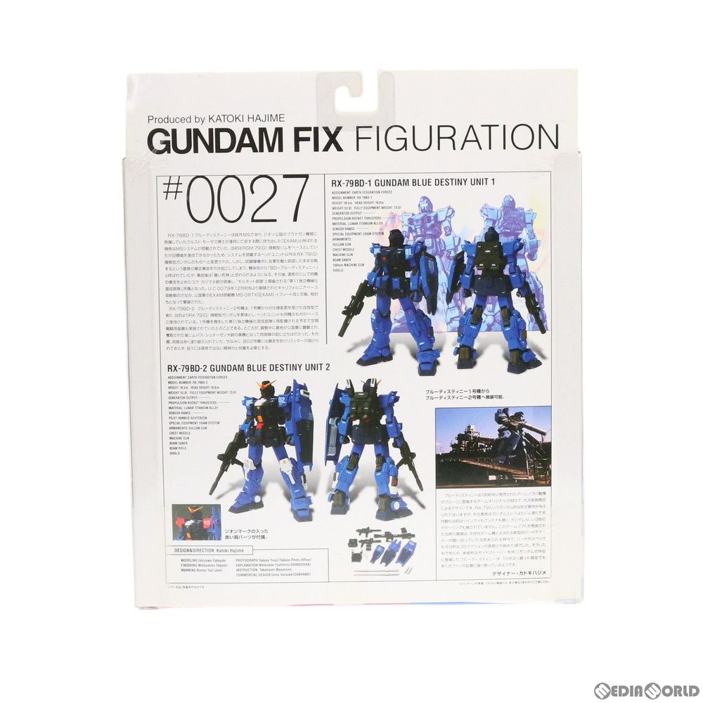 GUNDAM FIX FIGURATION #0027 ブルーディスティニー 機動戦士ガンダム外伝1 戦慄のブルー 完成品 可動フィギュア バンダイ  - メルカリ