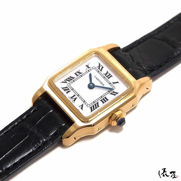 美品 稀少Cartier カルティエ サントス デュモン WSSA0046 ブラック Cartier（カルティエ）サントス デュモンLM
