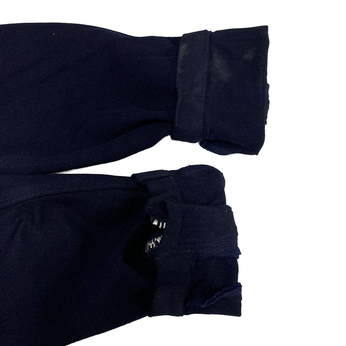 ジップアップ 縮絨加工