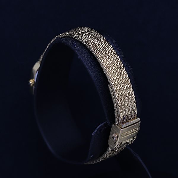 シチズン QZ 2200-159250 スクエア ゴールド文字盤 レディース腕時計