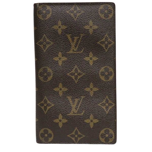 ルイヴィトン Louis Vuitton モノグラム ポルト シェキエカルト クレディ M62225 長財布 2つ折り財布 ユニセックス