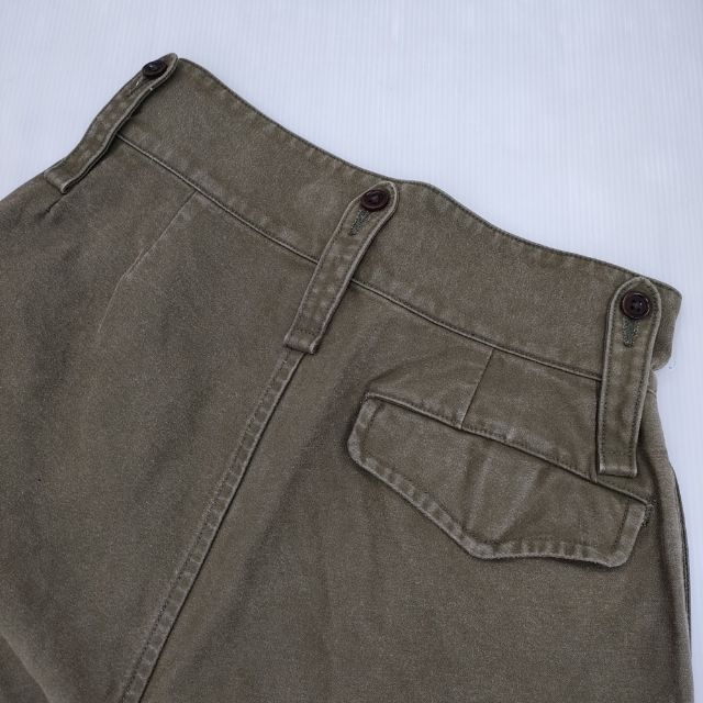 Nigel Cabourn カーゴパンツ 8036-08-50001 サイズ6 ミリタリー パンツ カーキ レディース ナイジェルケーボン【中古】5-0823G∞ Nigel Cabourn カーゴパンツ 8036-08-50001 サイズ6 ミリタリー パンツ