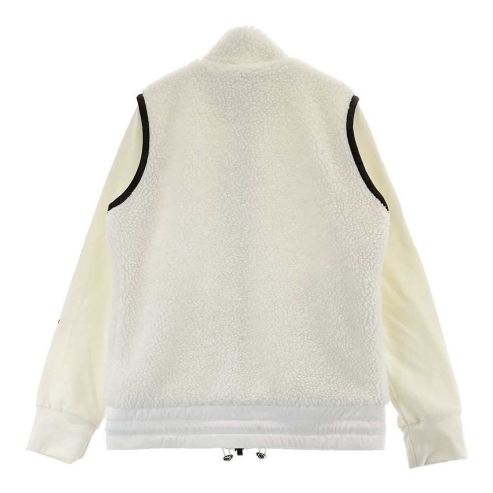 サイズ 2 DANCE WITH DRAGON ダンスウィズドラゴン ボアジャケット ホワイト系 240101465605 ゴルフウェア レディース ストスト