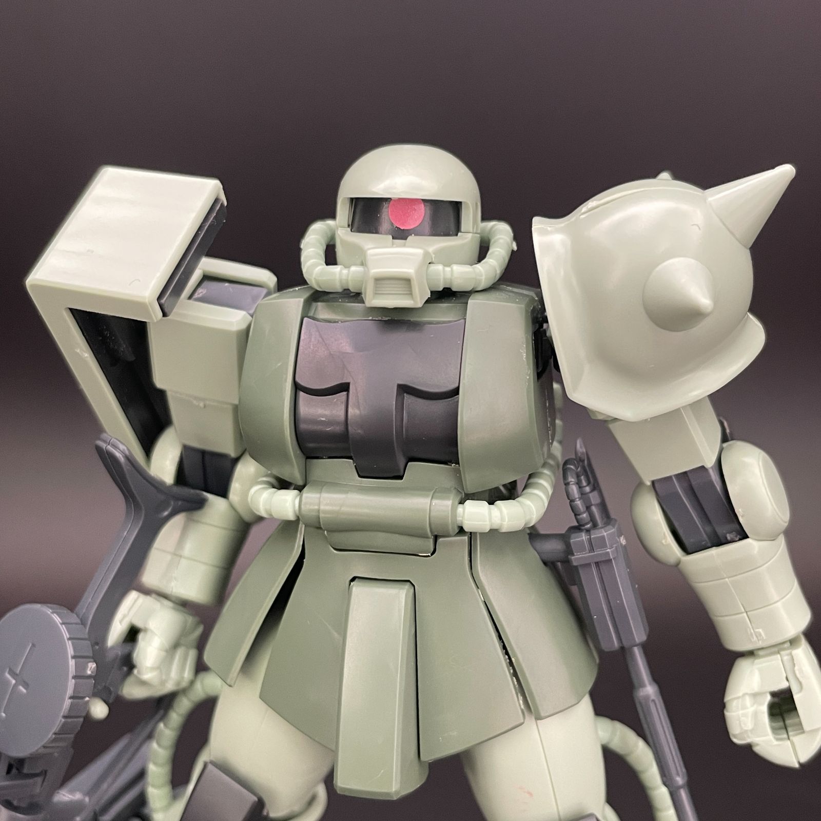 ガンプラ　ジャンク ガンプラ【未検品/ジャンク】 ②HGUC 1/144 量産型ザク 2機