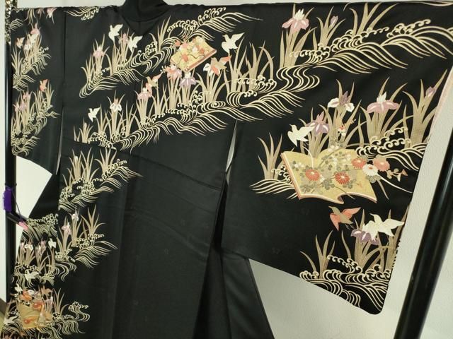平和屋本店□極上 十日町老舗ブランド 吉澤友禅 吾妻徳穂 訪問着 駒  