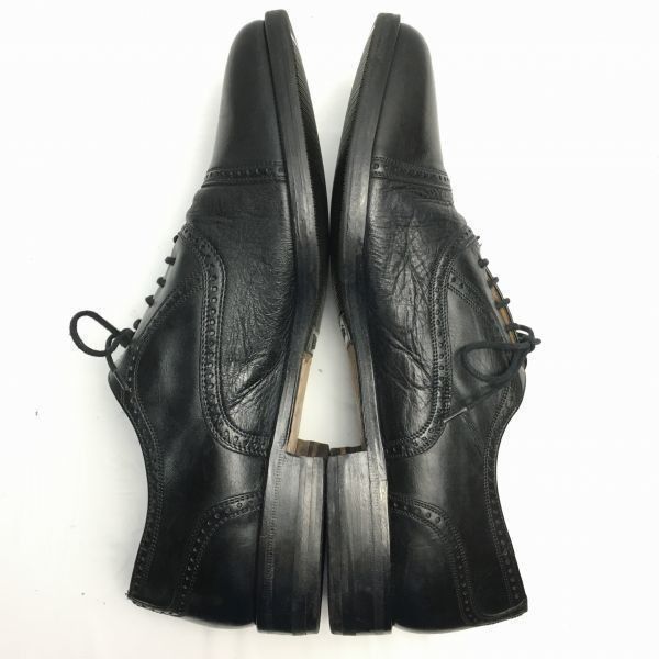 試着交換OK！Mezlan　メスラン　スペイン製Vintage タグ　キャップトゥ　ビジネスシューズ〈黒/BLACK/ブラック〉size9M/メンズ//men's 菅NO.WZG-46 試着交換OK！Mezlan メスラン スペイン製Vintage タグ キャップトゥ