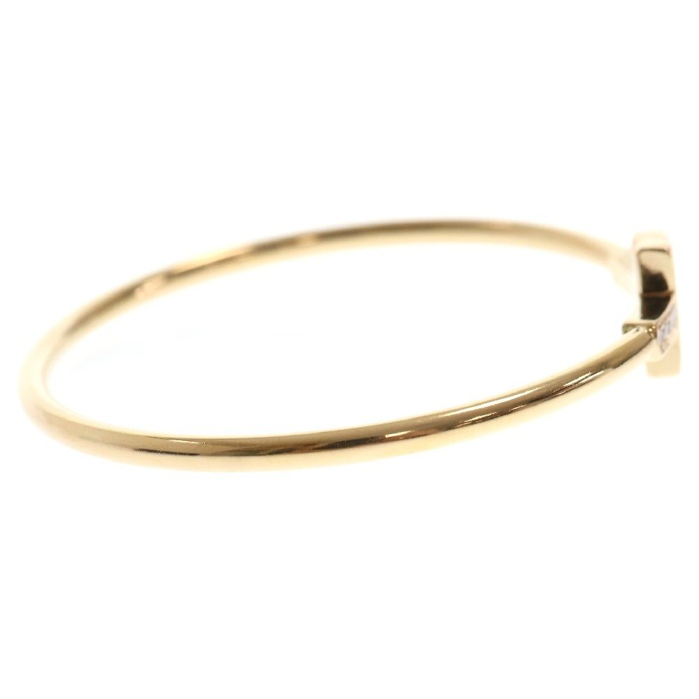 Tiffany & Co. T ワイヤーブレスレット ローズゴールド ラージ