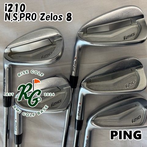 レフティーアイアンセット ピン i210◆N.S.PRO Zelos 8◆S◆26 5878
