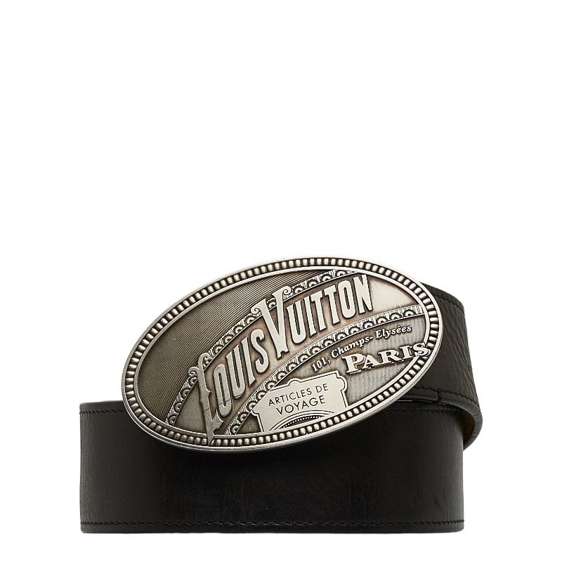 LOUIS VUITTON サンチュールエルドラド ベルト レザー ブラック