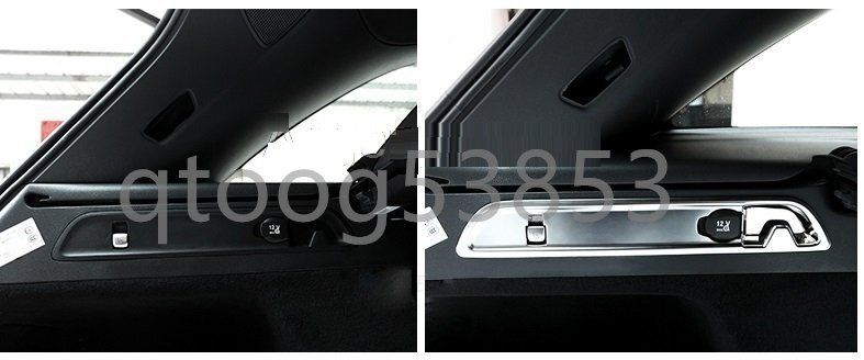 ベンツ リア トランク サイド トリム デコレーション カバー GLC W253X253 AMG スポーツ モール ガーニッシュ シルバー