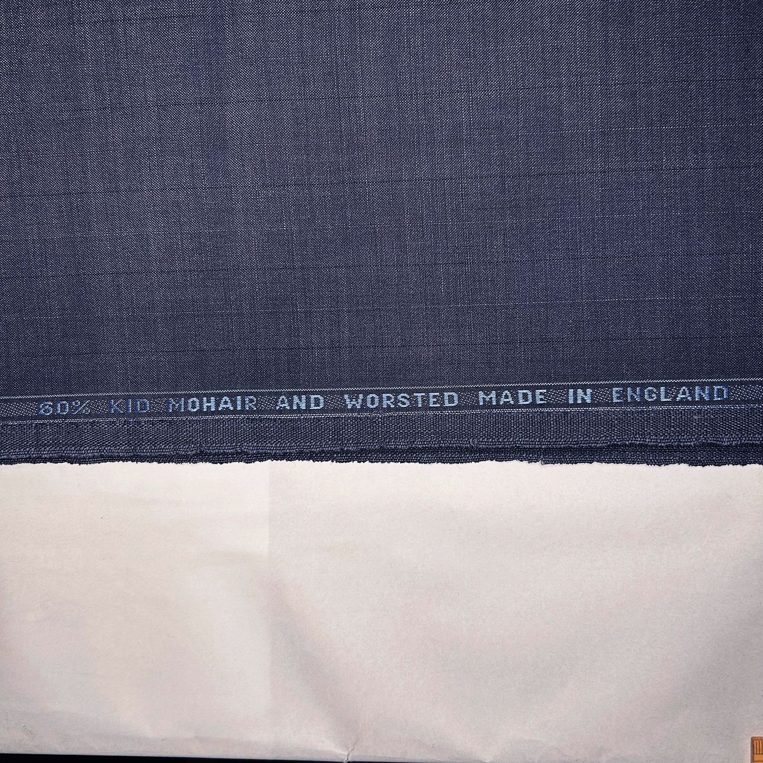 イギリス製 高級スーツ生地 モヘア60％ ウーステッド混 DORCHESTER  