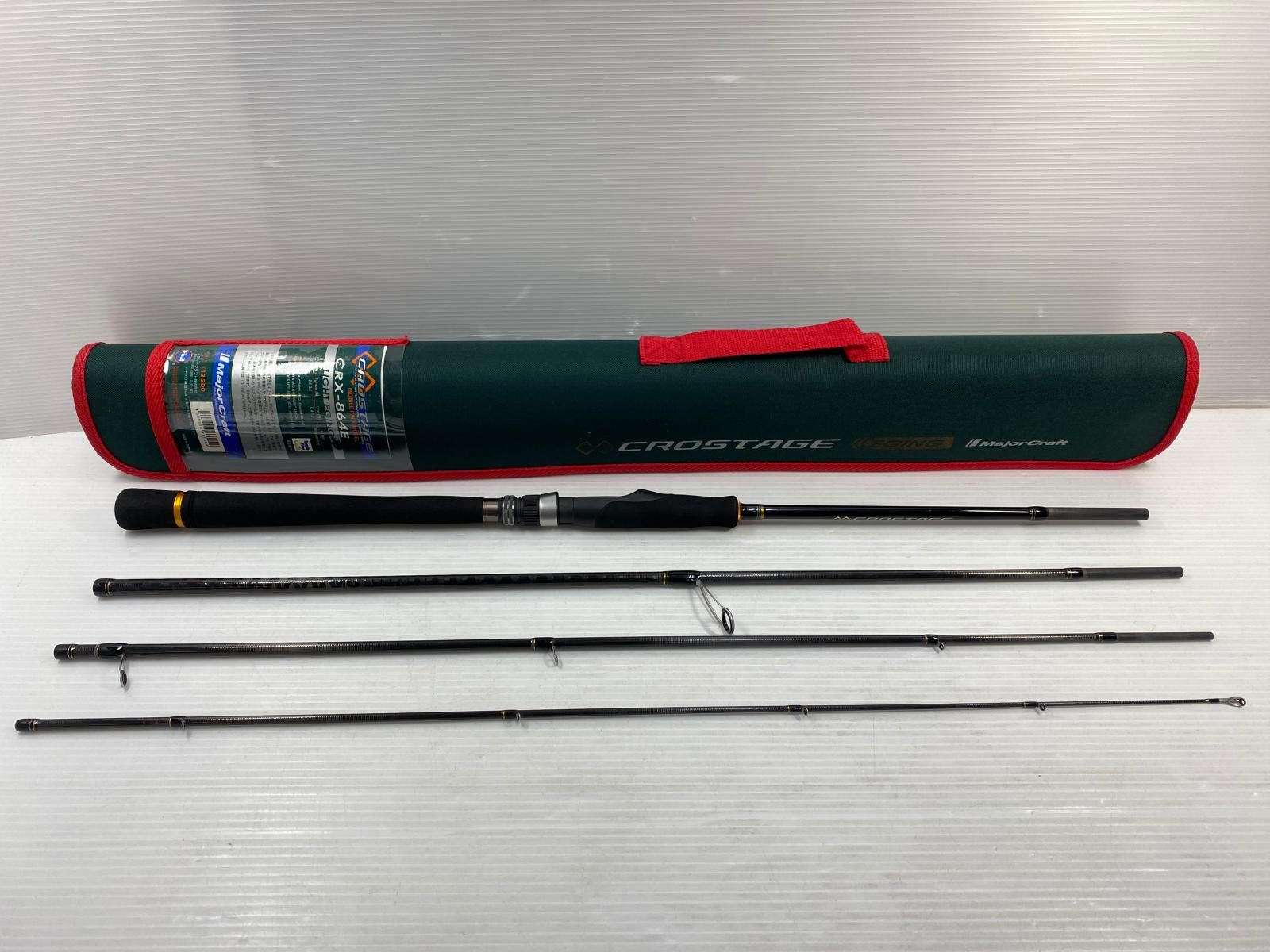 中古品　メジャークラフト　クロステージCRX-864E ロッド メジャークラフト クロステージパックロッドCRX-864E | トップ
