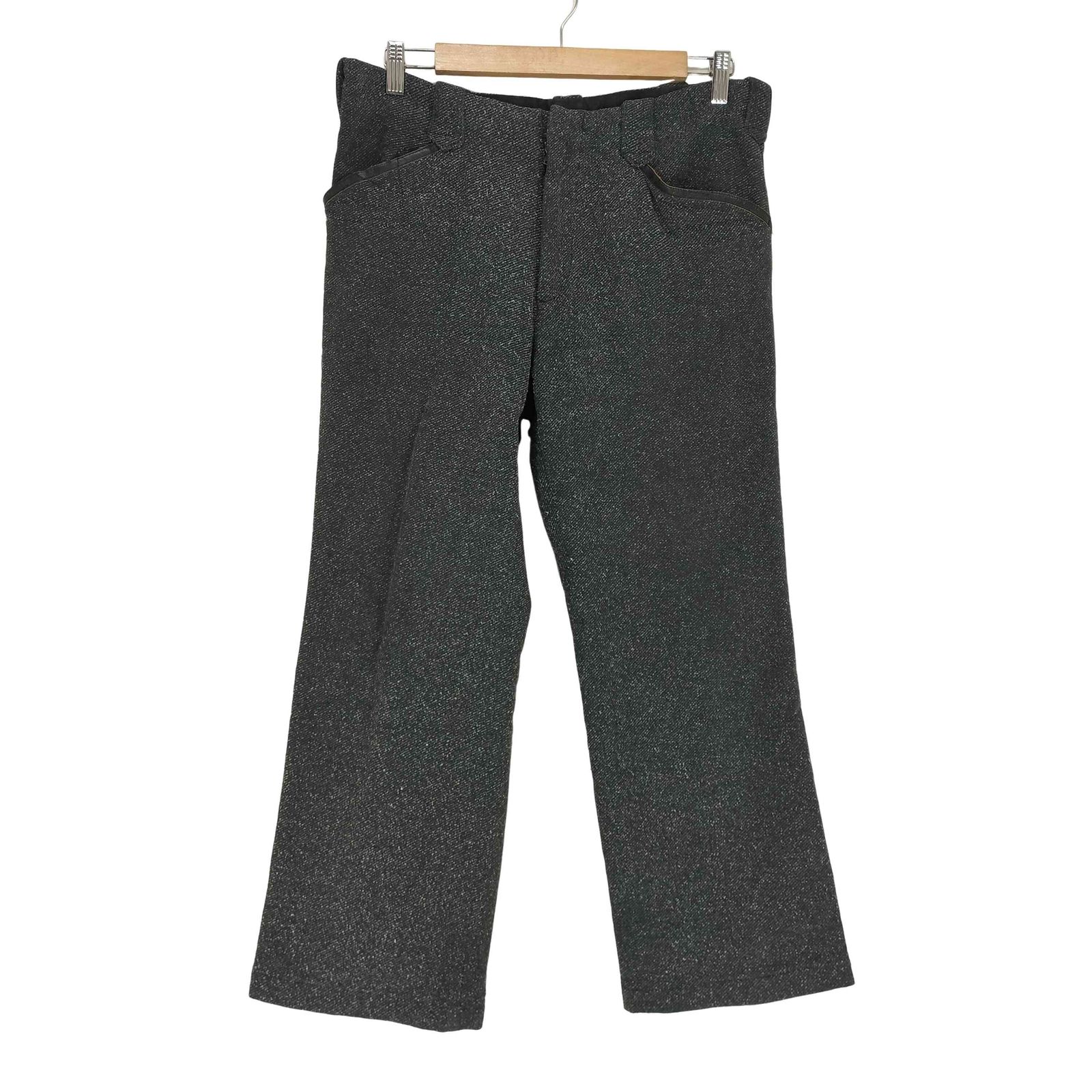 ギャングスタビル GANGSTERVILLE レザーポケット ネップスラックス ウエスタン メンズ  M