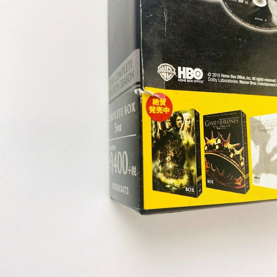 DVD-BOX】ゲーム・オブ・スローンズ 第四章:戦乱の嵐-後編