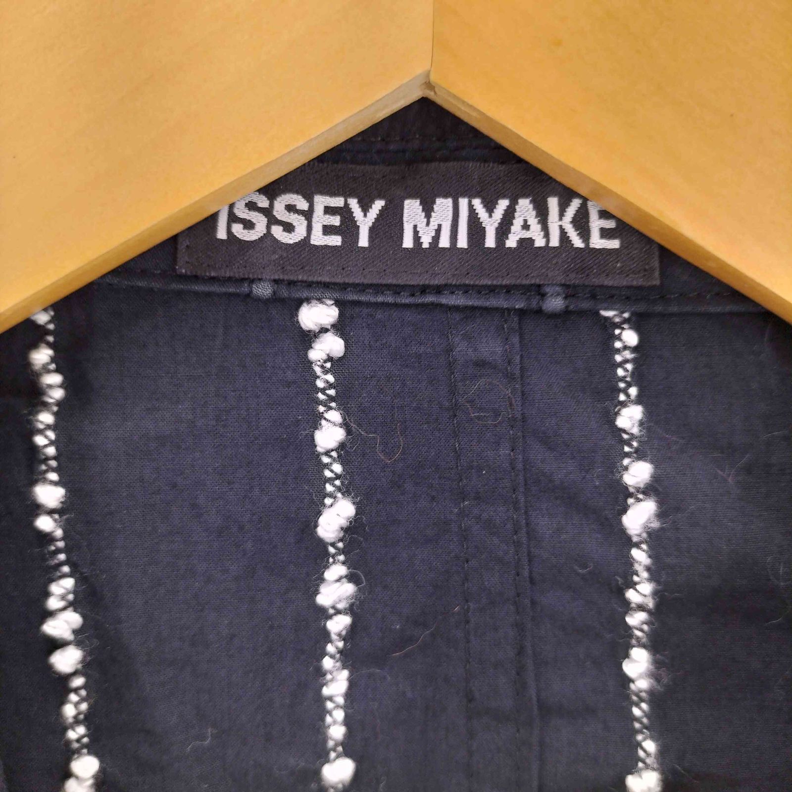 イッセイミヤケ ISSEY MIYAKE 04SS 黒タグ コットンリネン 3B