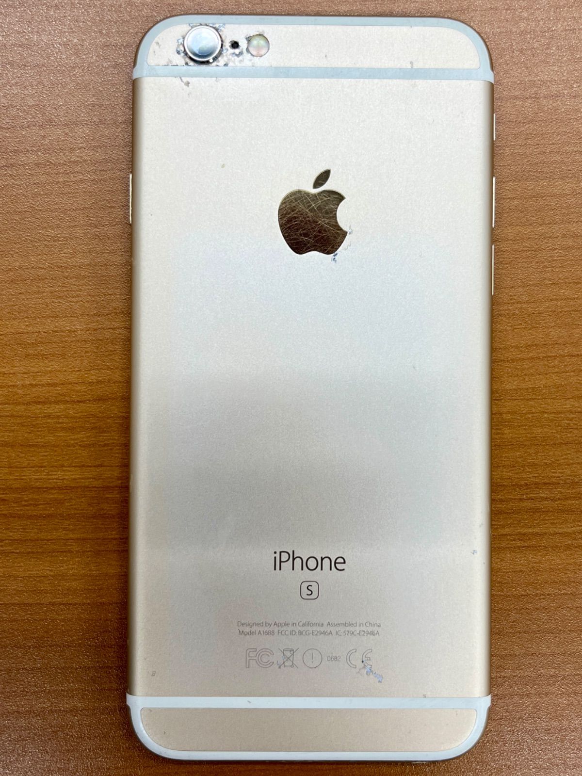 iPhone6sジャンク ジャンク品 Apple iPhone 6s ゴールド 容量不明 アイフォン