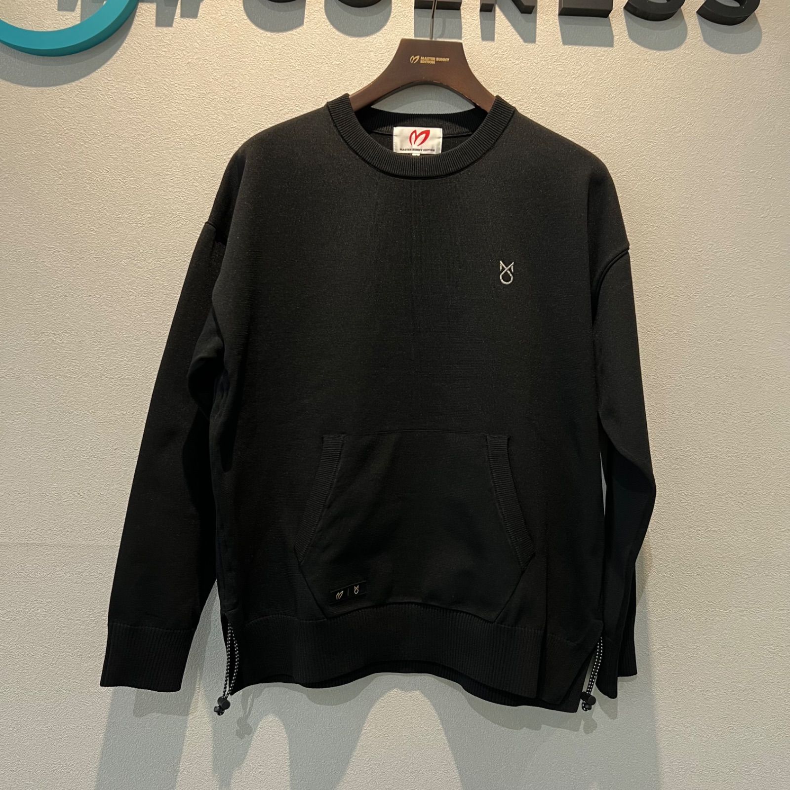 タグ付 MASTER BUNNY EDITION 上田桃子プロコラボカラーあり クルーネックニットプルオーバー サイズ６ LL