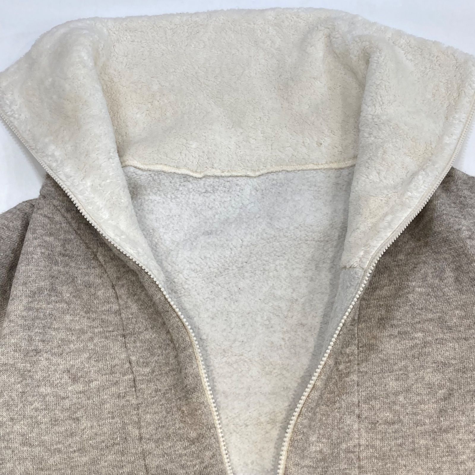 PRISTINE プリスティン ヤクコットン裏毛ジップアップジャケット W