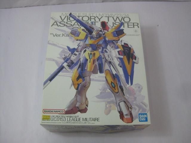 未組立 プラモデル BANDAI 機動戦士Vガンダム MG 1|100 V2 アサルトバスターガンダム Ver.Ka