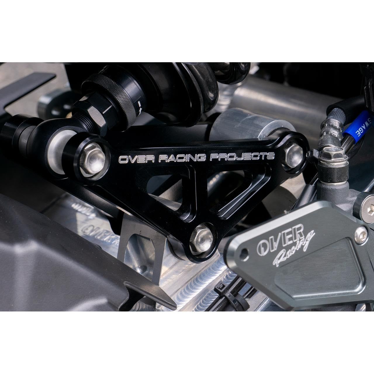 87-71-03B Z900RS ブラック リンクプレート Racing オーヴァーレーシング OVER