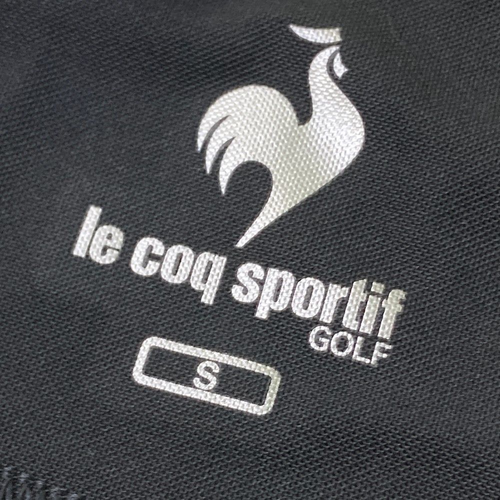 サイズ：S LE COQ GOLF ルコックゴルフ 2023年モデル ハーフジップ 半袖ワンピース  ブラック系 [240101415185] ゴルフウェア レディース ストスト ルコックスポルティフ ゴルフ le coq sportif golf ハーフジップ