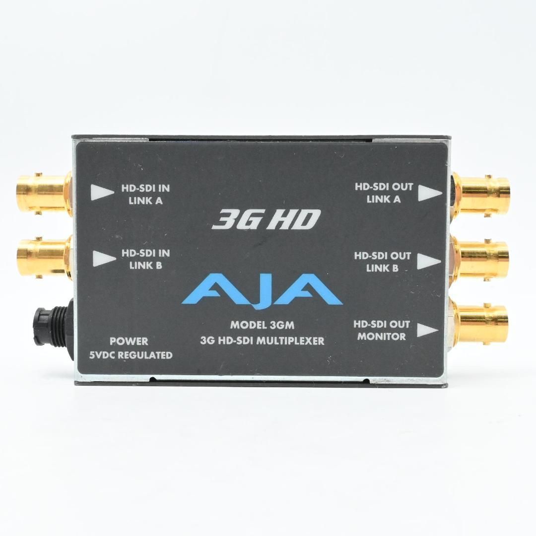 AJA 3G HD-SDI マルチプレクサー 3GM 管理番号：3462 【公式通販】