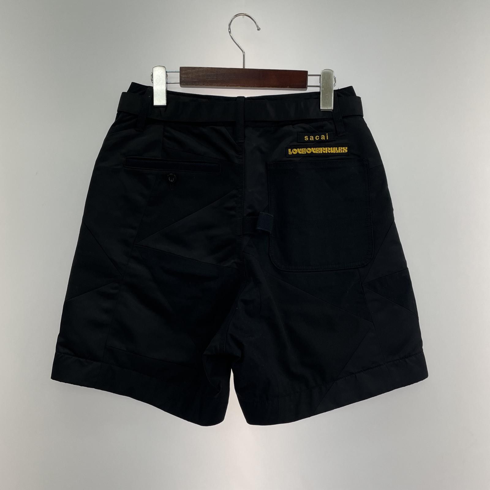 sacai ドッキングショートパンツ 0 ブラック - メルカリ 