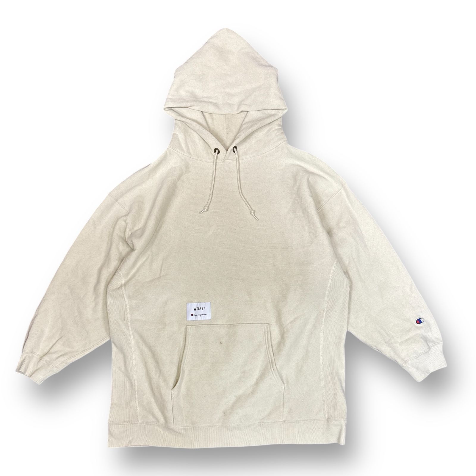 WTAPS × Champion ダブルタップス チャンピオン コラボ ACADEMY スウェット パーカー フーディ XL サンド - メルカリ