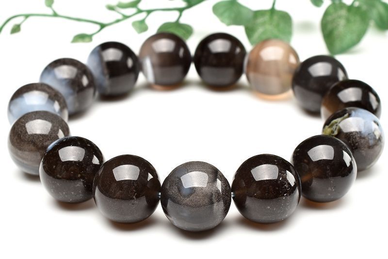 高品質 ロードナイト ブレスレット 約11.5mm① 高品質 ロードナイト ブレスレット 約11.5mm ②工場 直営 店