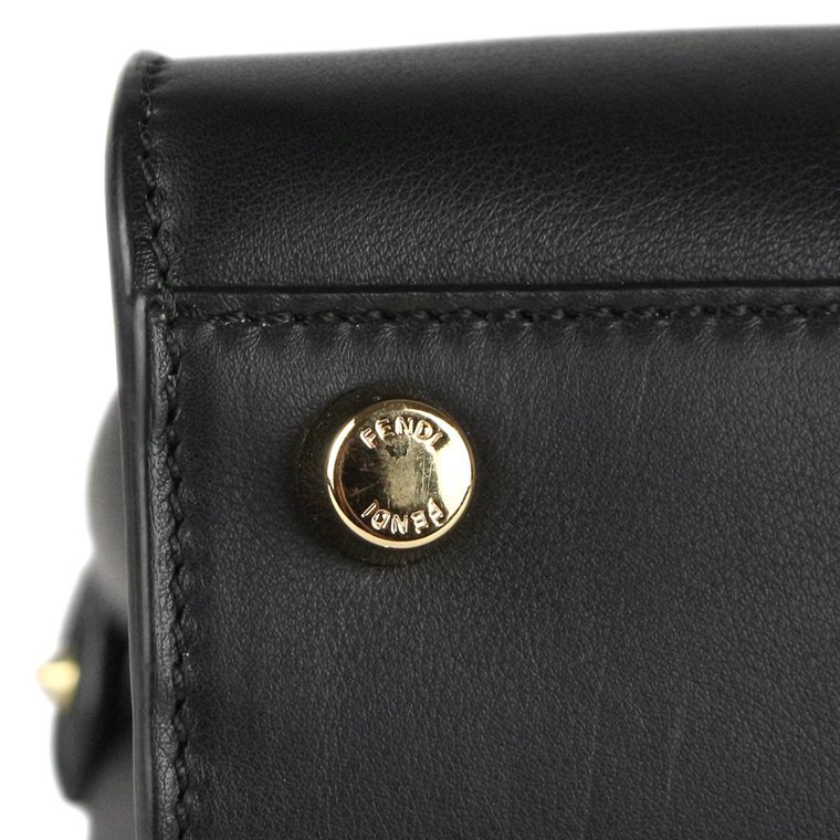 m*o様 フェンディ ピーカブー エッセンシャリー 8BN302 ブラック 良品】FENDI/フェンディ ピーカブー アイコニック エッセン