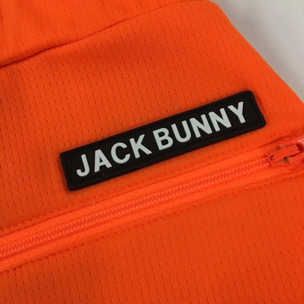 新品】ジャックバニー スカート 蛍光オレンジ メッシュ調 内側