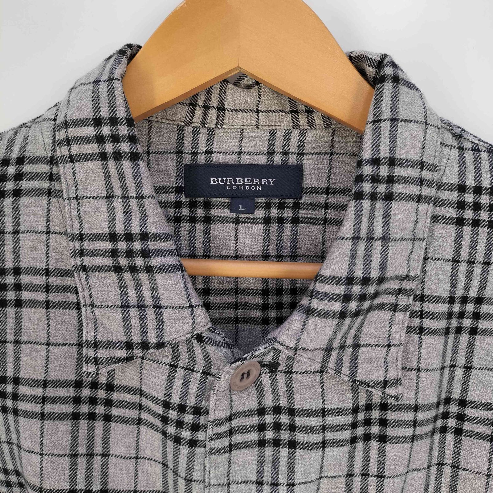 【1円~】 バーバリー ロンドン BURBERRY LONDON チェック 英国製 ウール マフラー レディース メンズ ダークグレー ba07od-rm05s19662 | バーバリーロンドン (M) 100mL [並行輸入品] | BURBERRY