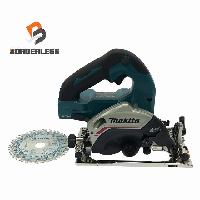 makita マキタ 18V 125mm 充電式マルノコ HS474D 青 本体のみ コードレス 丸のこ 丸ノコ 丸鋸 木工用 切断機 110685