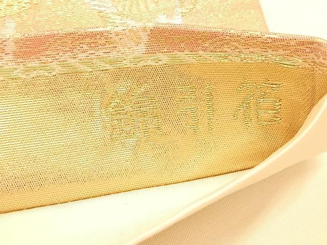 H-511 袋帯 正絹 六通 箔 檜垣文 H-511 袋帯 正絹 六通 箔 檜垣文