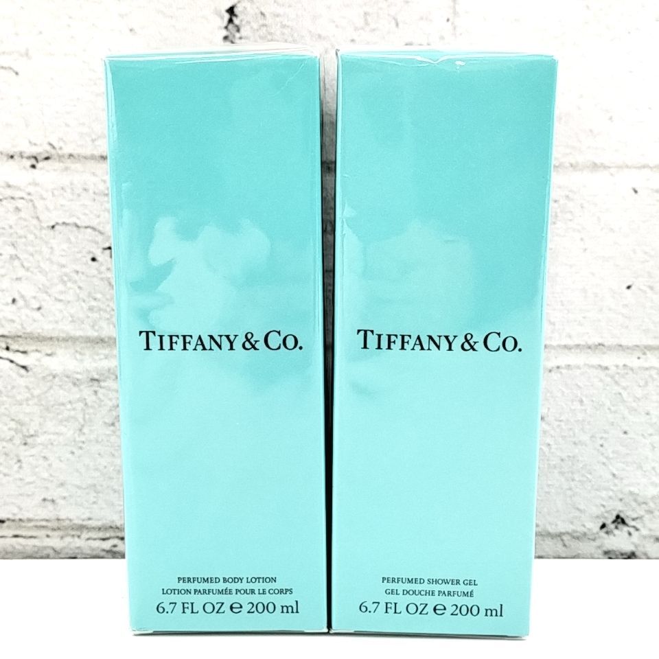 Tiffany-Co. F 256 A-1 ティファニー＆コー 未開封 200ml シャワージェル | 未開封 200ml ボディローション 美容 スキンケア