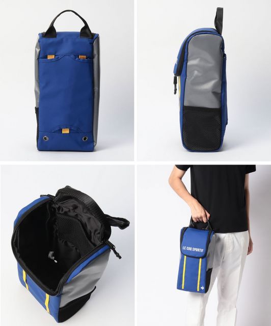  ルコック 縦型ポーチ モデル le coq sportif GOLF 日本 ND シューズケース バスケ用バッグ