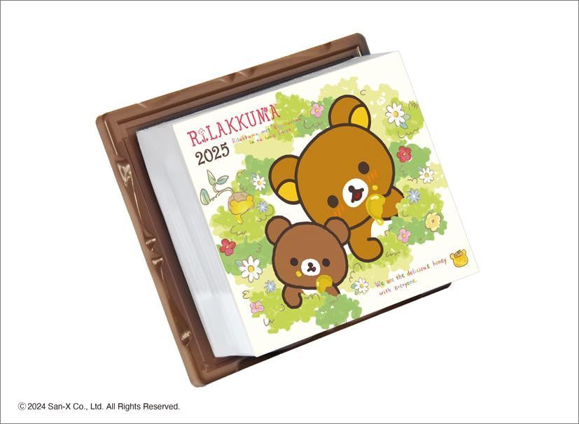 【新着商品】2025年 リラックマ・日めくり カレンダー CL25-1117