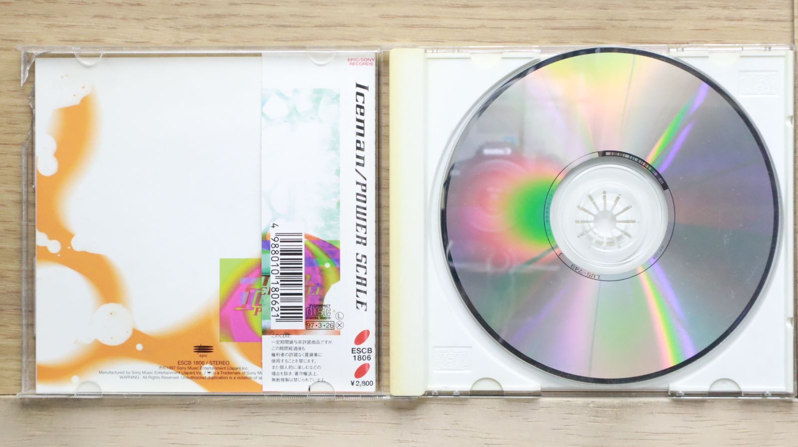 ICE BREAKER 国内盤 [CD] 国内盤CD☆アイスマン/Iceman□ POWER SCALE 【ESCB1806