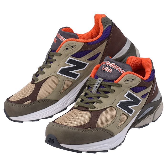 美品！New Balance ニューバランス M990BT3 V3 USA NEW BALANCE ニューバランス M990BT3 USA製 990 v3 BT3 ヌバック