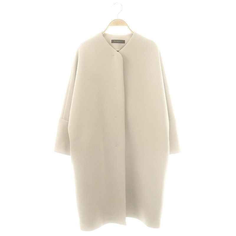 ダーマコレクション dama collection ノーカラーコート ロング 1