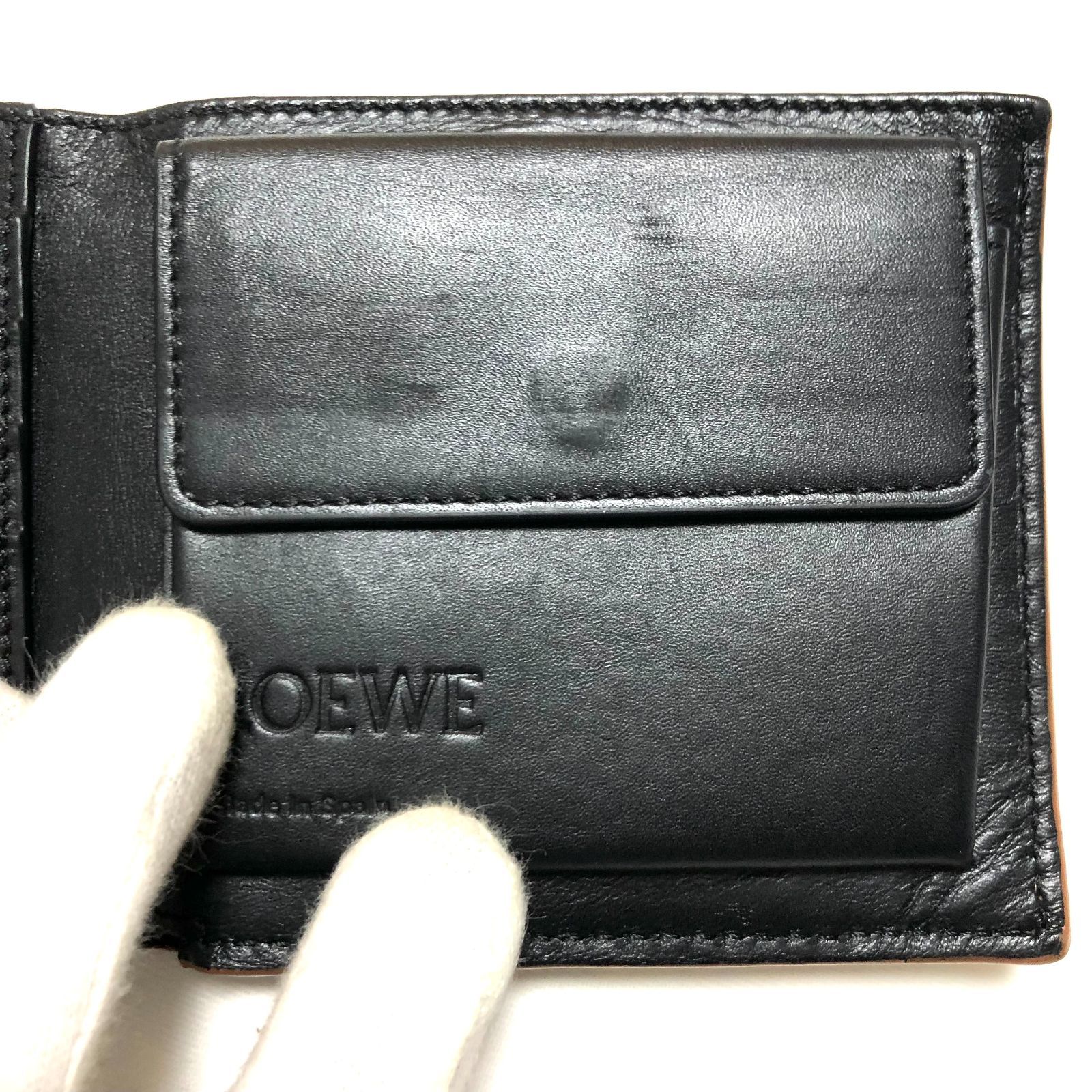 ⭐美品⭐LOEWE ロエベ パズル ステッチバイフォールド 二つ折財布 