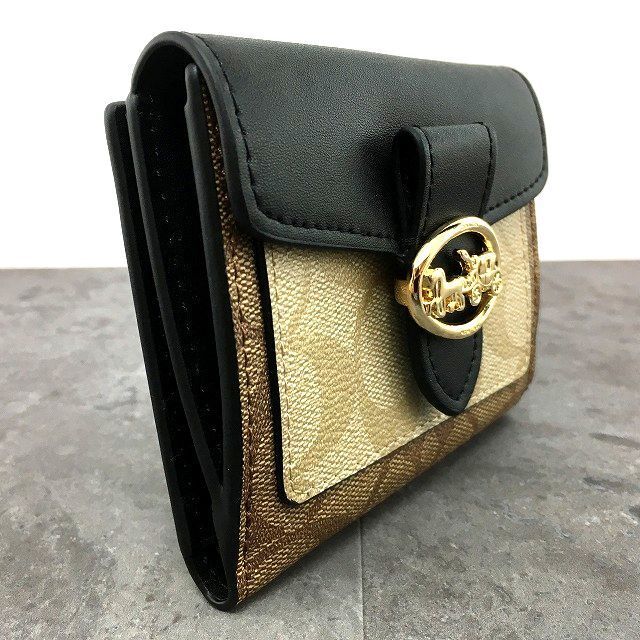 Ｗホックウォレット ホースアンドキャリッジ